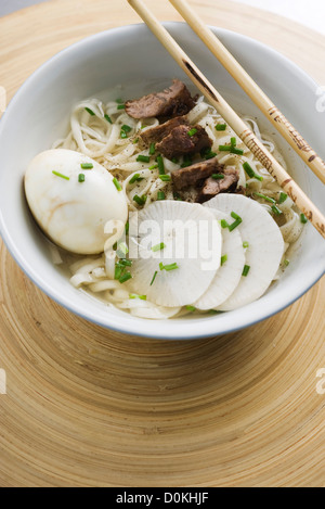 Zuppa di ramen Foto Stock