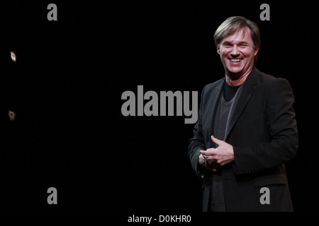 Richard Thomas notte di chiusura della produzione di Broadway di "razza" presso il Teatro Barrymore - Curtain Call New York City, Stati Uniti d'America - Foto Stock