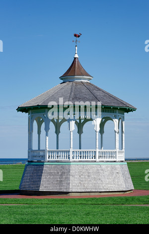 Gazebo, Ocean Park, Ocean Park, Oak Bluffs, Martha's Vineyard, Massachusetts, STATI UNITI D'AMERICA Foto Stock