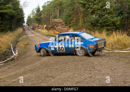 Pickering, North Yorkshire, Regno Unito. Il Roger Albert Clark Rally 2012 Foto Stock