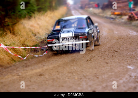 Pickering, North Yorkshire, Regno Unito. Il Roger Albert Clark Rally 2012 Foto Stock