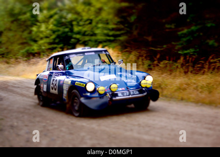 Pickering, North Yorkshire, Regno Unito. Il Roger Albert Clark Rally 2012 Foto Stock