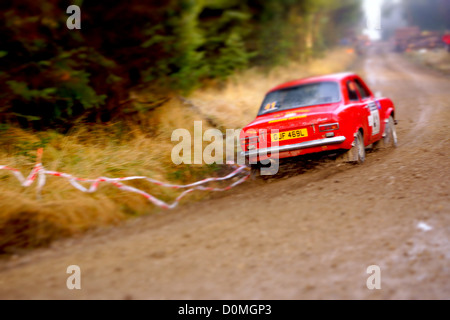 Pickering, North Yorkshire, Regno Unito. Il Roger Albert Clark Rally 2012 Foto Stock