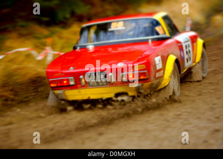 Pickering, North Yorkshire, Regno Unito. Il Roger Albert Clark Rally 2012 Foto Stock