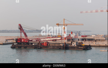 Progetto MOSE, Venezia, laguna veneziana, Italia Foto Stock