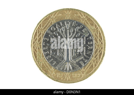 Una euro moneta Foto Stock