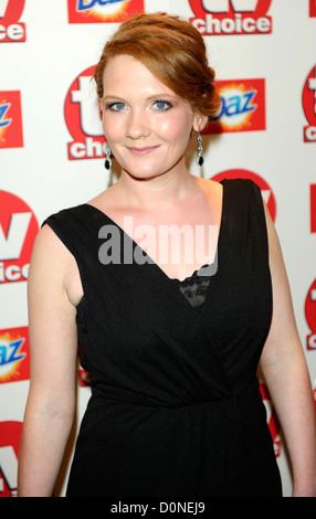 Jennie McAlpine TV Choice Awards 2010 presso il Dorchester arrivi - Londra, Inghilterra - 06.09.10 Foto Stock