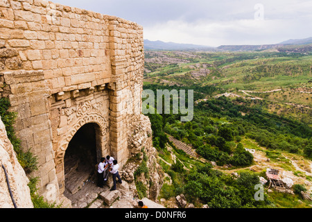 La Chiesa Assira orientale o Badinan Gate di Amadiya. Governatorato Dohuk, regione del Kurdistan in Iraq Foto Stock