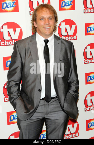 Dean Andrews TV Choice Awards 2010 presso il Dorchester arrivi - Londra, Inghilterra - 06.09.10 Foto Stock