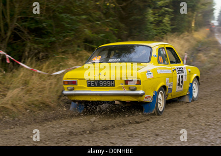 Pickering, North Yorkshire, Regno Unito. Il Roger Albert Clark Rally 2012 Foto Stock