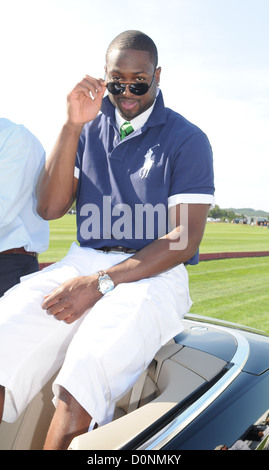 Dwayne Wade Bridgehamption Polo Classic Bridgehampton, New York - 28.08.10 Foto Stock