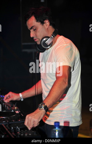 Yousef Creamfields electronic music festival - giorno due Liverpool, in Inghilterra - 29.08.10 Foto Stock