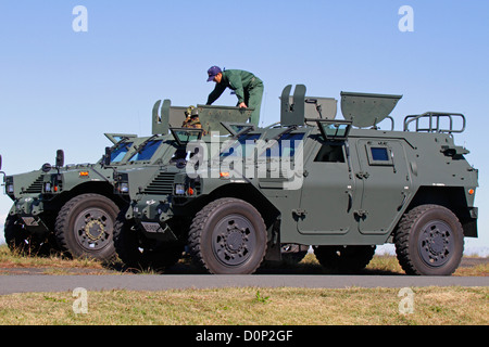 La Komatsu LAV di Japan Air Self Forze di Difesa Foto Stock