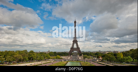 Torre Eiffel, Parigi, Francia Foto Stock