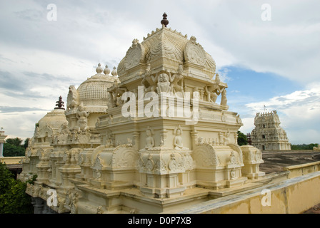 Trailokyanathat Jeenaswami Tempio (tempio Jain) in Tiruparuthiku,Kanchipuram,Tamil Nadu, India Foto Stock