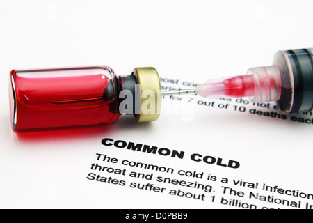 Comune di testo a freddo Foto Stock