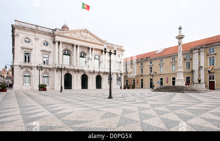 Capo ufficio della città di Lisbona Consiglio, dove la repubblica fu proclamata il 5 ottobre 1910, Lisbona, Portogallo Foto Stock