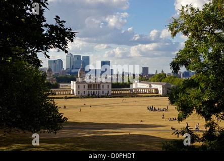 Il parco di Greenwich, London, England, Regno Unito, Europa Foto Stock