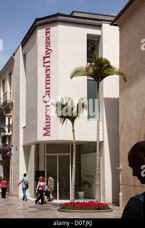 Museo di Arte Carmen Thyssen Malaga Andalusia Spagna Foto Stock