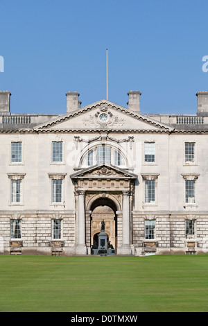 Edificio di Gibbs , King's College di Cambridge, Inghilterra Foto Stock