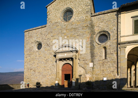 L'Europa, Italia, Toscana, Cortona, cattedrale Foto Stock