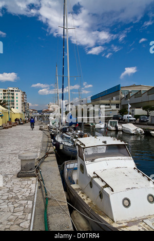Vista sulla Marina di Viareggio in Toscana, Italia Foto Stock