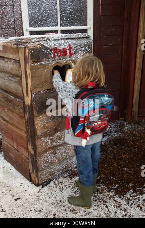 Nel villaggio di Elf, Lapponia UK, Bewl Water, Kent, UK Foto Stock