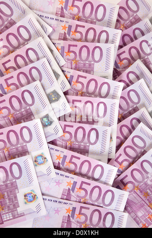 Berlino, Germania, 500-le banconote in euro Foto Stock