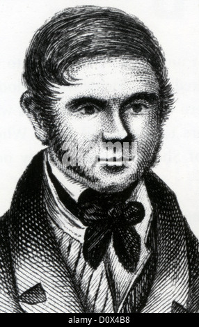 WILLIAM BURKE (1792-1829) Irish serial killer complici con William lepre in Burke & Hare omicidi in Edinburgh Foto Stock