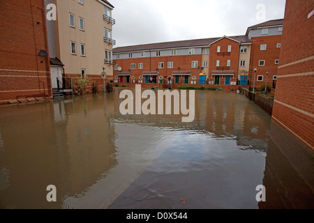 Case residenziali botley road oxford Foto Stock