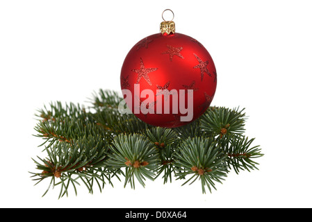 Addobbi natale Foto Stock