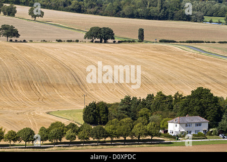 Regno Unito Oxfordshire Streatley paesaggio di campagna Foto Stock