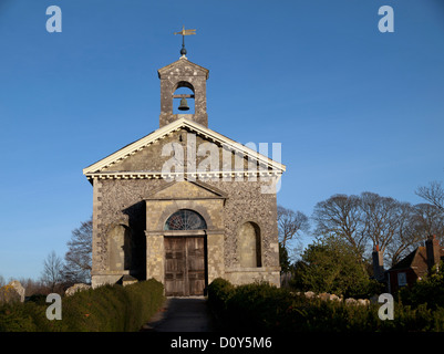 Una scena dal grazioso e piccolo villaggio di glynde in east sussex. Foto Stock