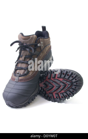 Scarpe da trekking. Foto Stock