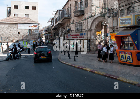 Gerusalemme, Mea she'arim trimestre. Foto Stock