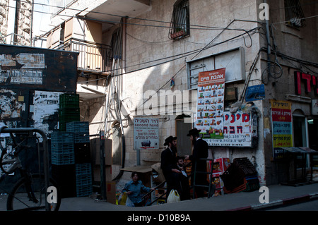 Gerusalemme, Mea she'arim trimestre. Foto Stock