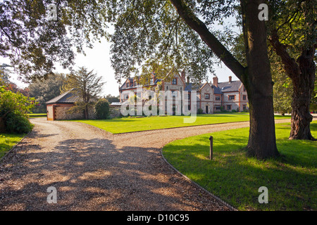 Thornham Manor North Norfolk Foto Stock