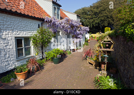 Garden Cottage a Thornham North Norfolk Foto Stock