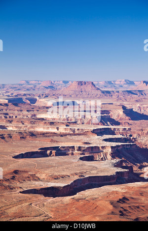 Green River si affacciano sul Parco Nazionale di Canyonlands Island in the sky USA Utah Stati Uniti d'America Foto Stock