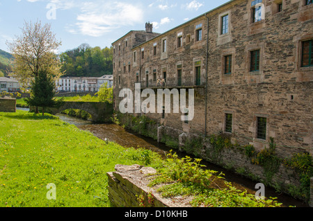 Monasterio de Samos. Lugo. La Galizia. Spagna Foto Stock