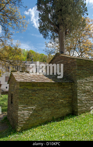 Monasterio de Samos. Lugo. La Galizia. Spagna Foto Stock