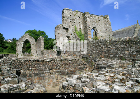 St Dogmaels abbazia St Dogmaeils Pembrokeshire Wales UK Foto Stock