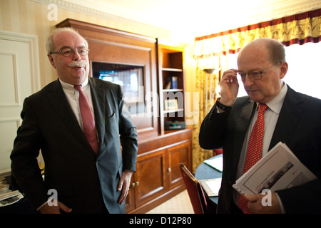 Christophe de Margerie, Presidente e Chief Executive Officer totale, fotografato a Inter Continental Park Lane Hot, London, Regno Unito Foto Stock