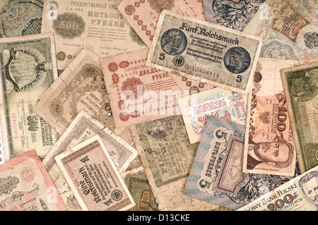 Sfondo di denaro Foto Stock