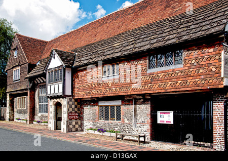 Anne of Cleves House di Lewes, nel Sussex, Foto Stock