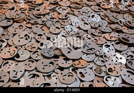 Shalechet caduta foglie il Museo Ebraico di Berlino Germania Foto Stock