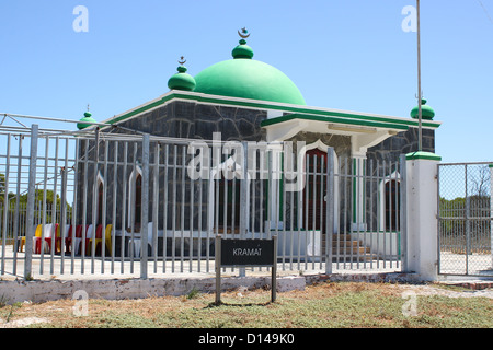 Sacro Moturu Kramat su Robben Island Foto Stock