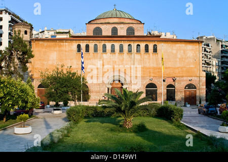 Bizantina chiesa ortodossa di Dio della Santa Sophia a Salonicco, Grecia Foto Stock