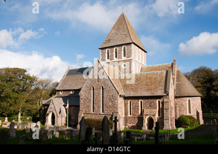 St Anne's Chiesa di Alderney, Isole del Canale Foto Stock