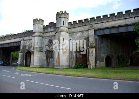 Brunel progettato ponte ferroviario, bagno, Somerset, Inghilterra, Regno Unito Foto Stock